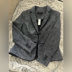 Blue Grey Brand new Talbots Blazer with tag Size PETITE 2p